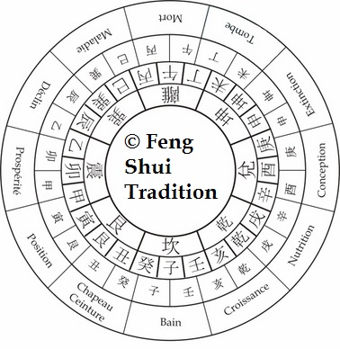 Feng shui tradition - phase de croissance pour les dragons de l'eau